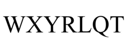 WXYRLQT trademark