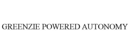 GREENZIE POWERED AUTONOMY trademark