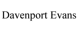 DAVENPORT EVANS trademark