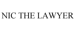 NIC THE LAWYER trademark