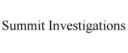 SUMMIT INVESTIGATIONS trademark