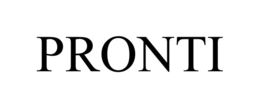 PRONTI trademark