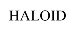 HALOID trademark