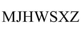 MJHWSXZ trademark
