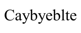 CAYBYEBLTE trademark