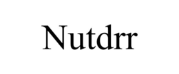 NUTDRR trademark