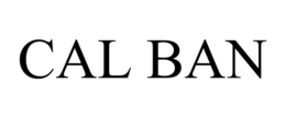 CAL BAN trademark