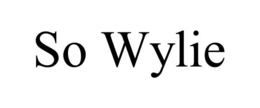 SO WYLIE trademark