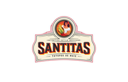 AUTÉNTICO ESTILO MEXICANO SANTITAS TOTOPOS DE MAÍZ trademark