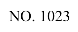 NO. 1023 trademark