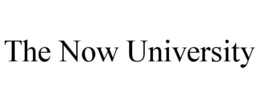 THE NOW UNIVERSITY trademark