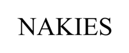 NAKIES trademark