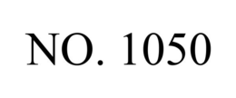NO. 1050 trademark