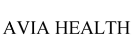 AVIA HEALTH trademark