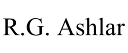 R.G. ASHLAR trademark