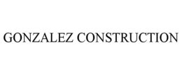 GONZALEZ CONSTRUCTION trademark