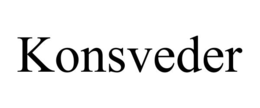 KONSVEDER trademark