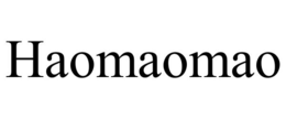 HAOMAOMAO trademark
