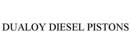 DUALOY DIESEL PISTONS trademark