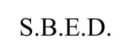 S.B.E.D. trademark