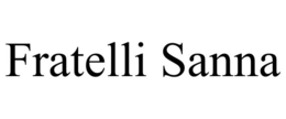 FRATELLI SANNA trademark