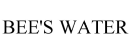 BEE'S WATER trademark