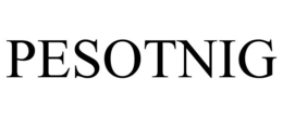 PESOTNIG trademark