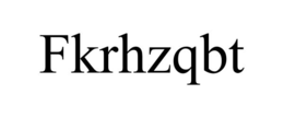 FKRHZQBT trademark