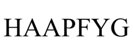 HAAPFYG trademark