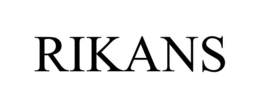 RIKANS trademark