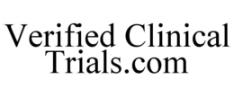 VERIFIED CLINICAL TRIALS.COM trademark