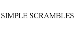 SIMPLE SCRAMBLES trademark
