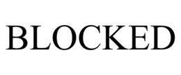 BLOCKED trademark