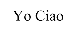 YO CIAO trademark