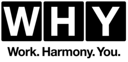 WHY WORK. HARMONY. YOU. trademark