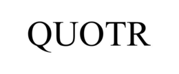 QUOTR trademark