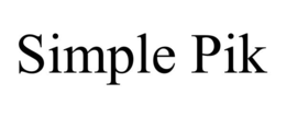 SIMPLE PIK trademark
