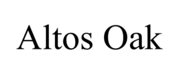 ALTOS OAK trademark