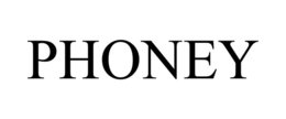 PHONEY trademark