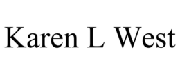 KAREN L WEST trademark