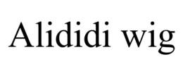 ALIDIDI WIG trademark