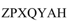 ZPXQYAH trademark