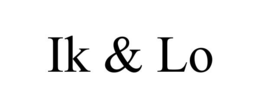 IK & LO trademark