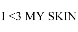 I <3 MY SKIN trademark