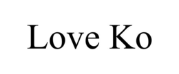 LOVE KO trademark