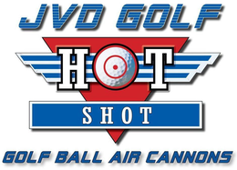 JVD GOLF HOT SHOT GOLF BALL AIR CANNONS trademark