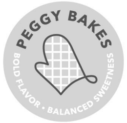 PEGGY BAKES BOLD FLAVOR • BALANCED SWEETNESS trademark