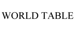 WORLD TABLE trademark