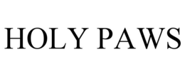 HOLY PAWS trademark