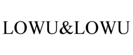 LOWU&LOWU trademark